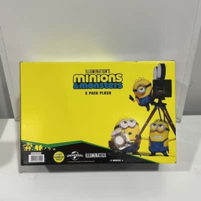 Minion & Monsters 3 Pack Plush Toys