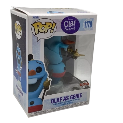 Funko Pop “Olaf as Genie” #1178 Disney Olaf Presents (CAB)