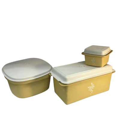 Vintage Tupperware Containers x 3 