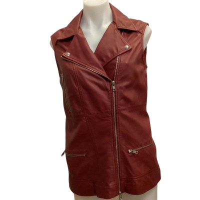  Womens  Alyson Size 8 Maroon 