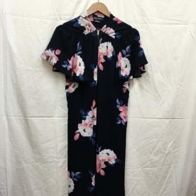 City Chic Womens Size L Navy Blue Dress RRP: $99.95