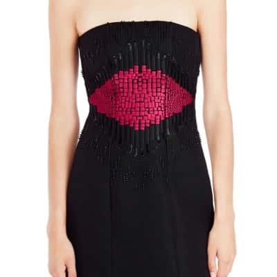 Sass & Bide Size 10 Mini / Strapless “the clemency” dress RRP $620