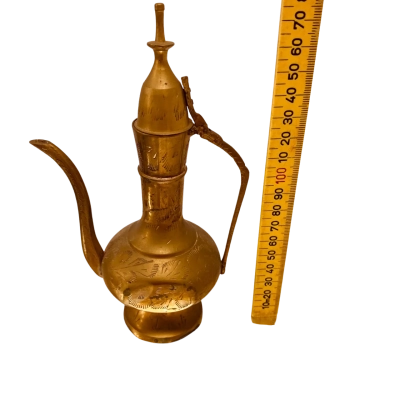 Vintage Brass Aftaba Ewer Water Pitcher Genie Lamp