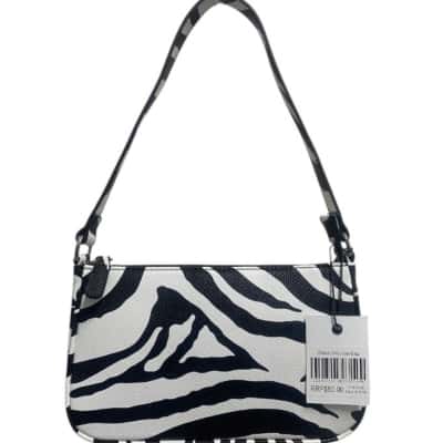  Womens Black /White Token bag