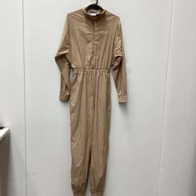 ROTATE Birger Christensen Womens  Size S cuera  Boiler Suit Nude 