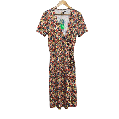 King Louie Womens  Size XL Wrap Dress Floral / Multicoloured 