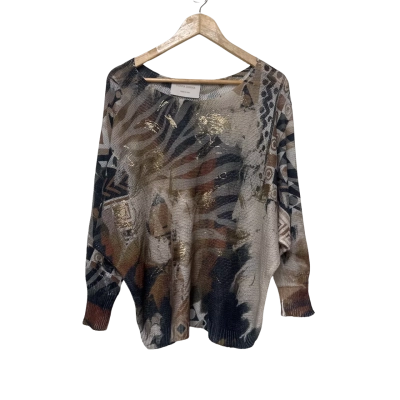 Donna Donna Long Sleeve knit  Size L / M 