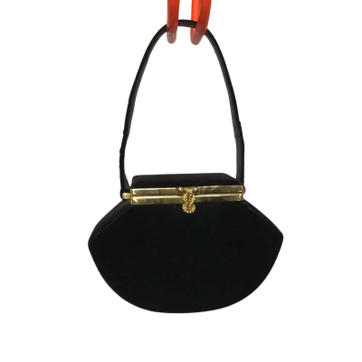 Unbranded Velvet Black Evening Purse