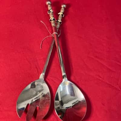 Set of Decorative Salad Servers
