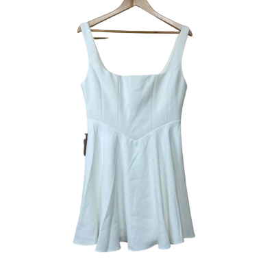 Brand New - Odd Muse White Mini Dress - Size L (AU 12)