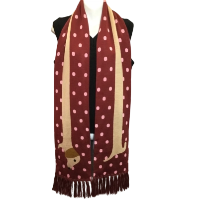 Princess Highway Womens  Size One Size Scarf Maroon 