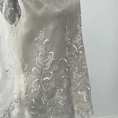  Womens  Size M Blouse Off White 