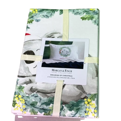 Morgan & Finch dreaming of Christmas st/ pillowcase 