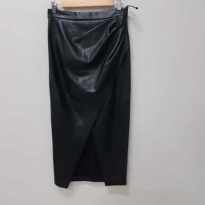Sheike Faux Leather Gotham Skirt