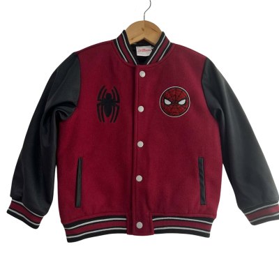  Kids Spider-Man  Size 6 Jacket 