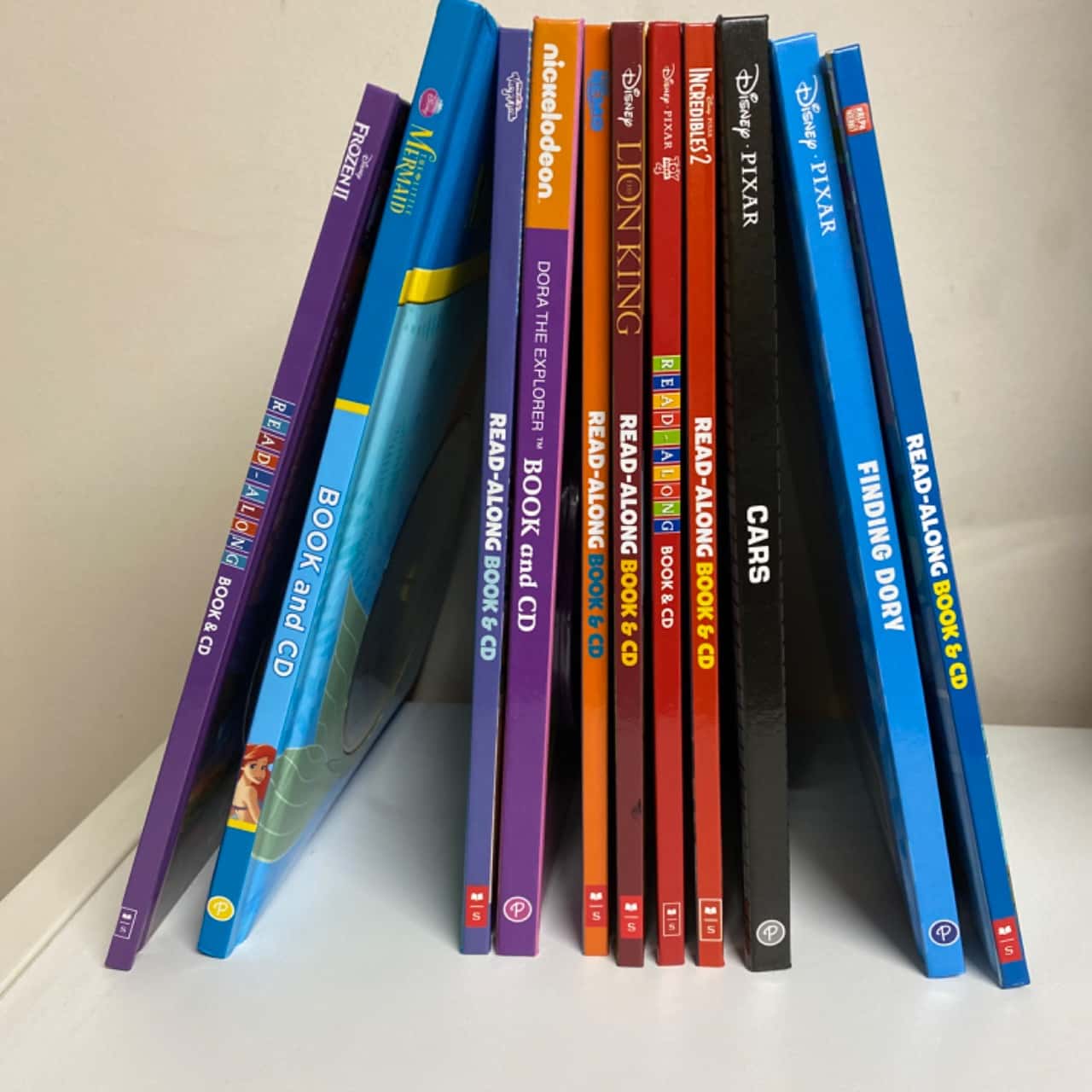 Selection of Kids Read-a-long books and CD (s)