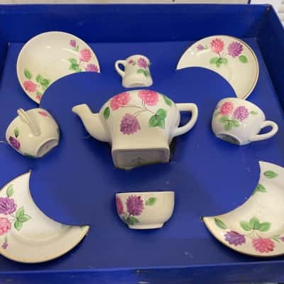 Corona Miniture Tea Set - By Cauldon Potteries