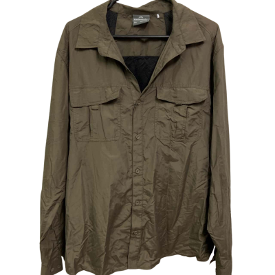 Kathmandu Mens  Size 2XL Long Sleeve Shirt Olive 