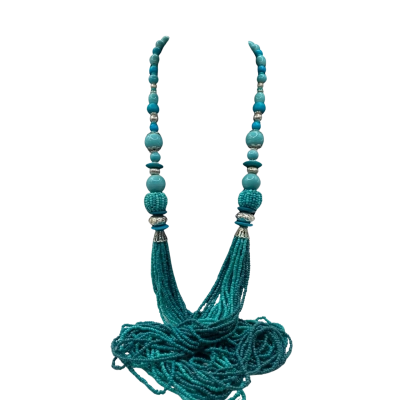  Women's Necklace Silver / Turquoise 