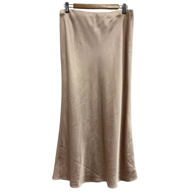 Carla Zampatti Womens Size 12 Midi Skirt Champagne 