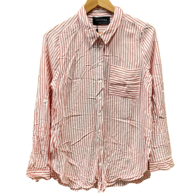 Decjuba Red/White Striped Shirt Size 10