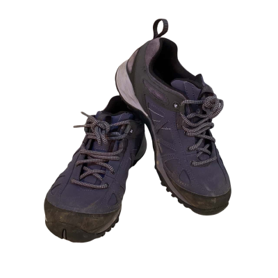 Merrell Womens Size EUR 37.5 / US 7 Leather Outdoor Sneakers Purple 