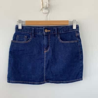 Gap Kids Blue Denim Mini Skirt  Size 14 