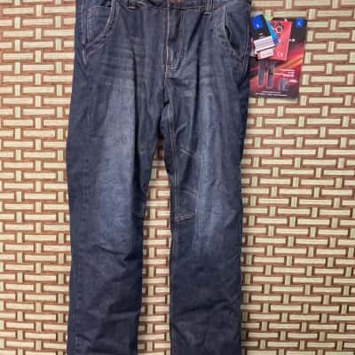 NWT Torque Men’s Motorcycle Denim Jeans  Size L Dad Bike Birthday Fathers Day Riding 