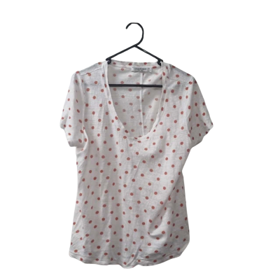 Sportscraft Women's  Size S T-shirts in Polka Dot 