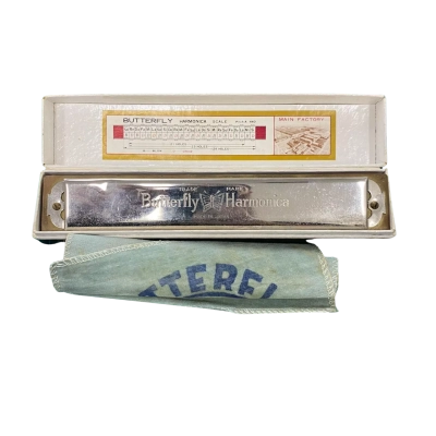 Butterfly Harmonica Made In Japan *As Is*