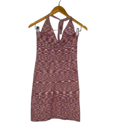 Cotton On Womens  Size L Halter Neck Dress Multicoloured / Pattern 