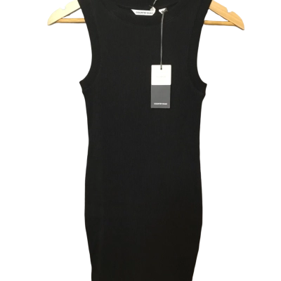 NWT Country Road Womens  Size 12 Fitted Tank Dress Black  