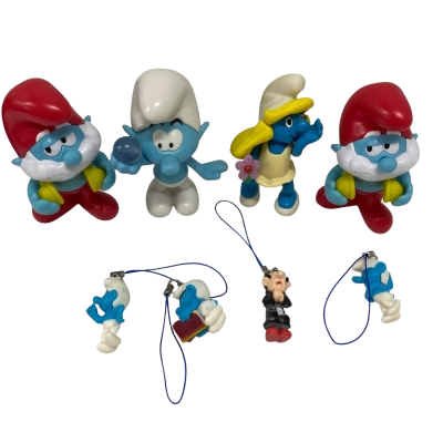 Smurf bundle of 8 items