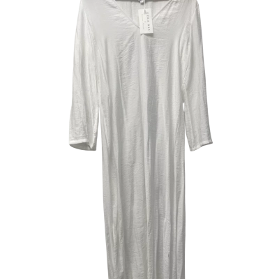 Ezra Blu Womens  Size 6 Maxi Dress White 