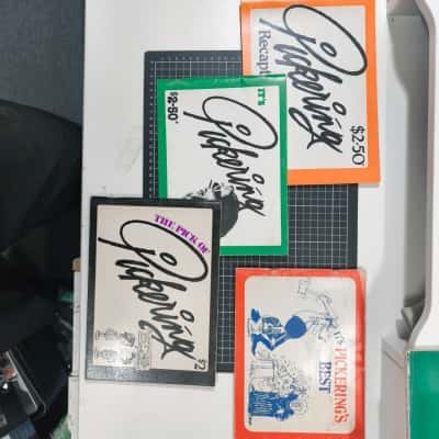 4pcs Pickering Book Bundle Vintage 