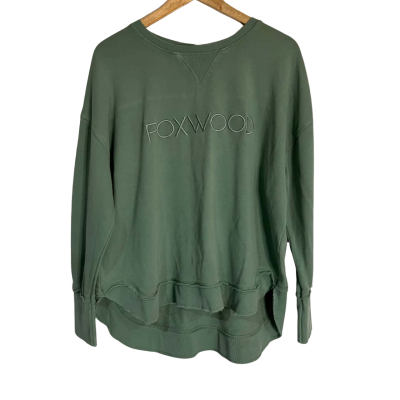 FOXWOOD ELEMENTS Size 12 Pullover Green 