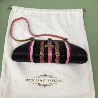 Spencer & Rutherford Womens Black  / Gold / Pink  / Red 