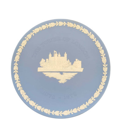 Wedgwood Jasper Blue Plate 