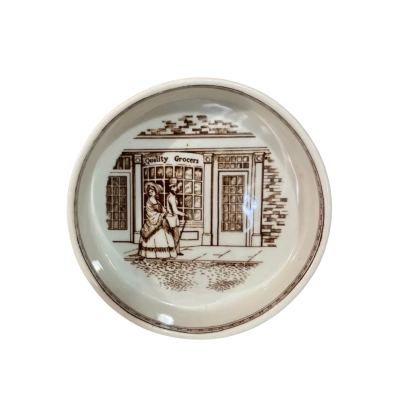 Vintage Adams Real English Ironstone Trinket Dish 