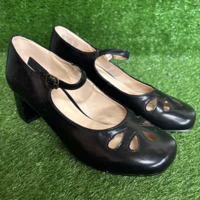 Princess Highway Black Mary Jane Shoes Size 39