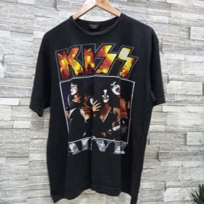  Mens Kiss band Tee XL  