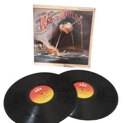 12” Vinyl Double Album  1978 Jeff Wayne’s War Of The World’s 