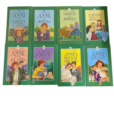 Anne of Green Gables, 8 book set