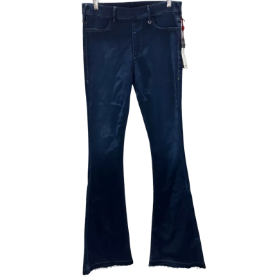True Religion Womens  Size L Wide Leg Jeans Blue 