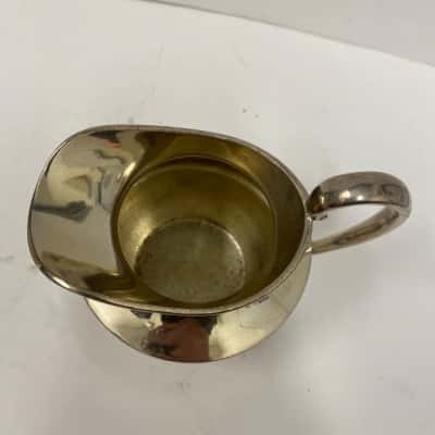 2 set pieces of silverware teapot