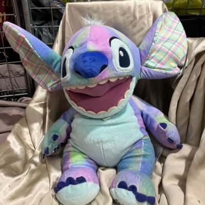 Build a Bear Disney Stitch Plush Tie Dye 