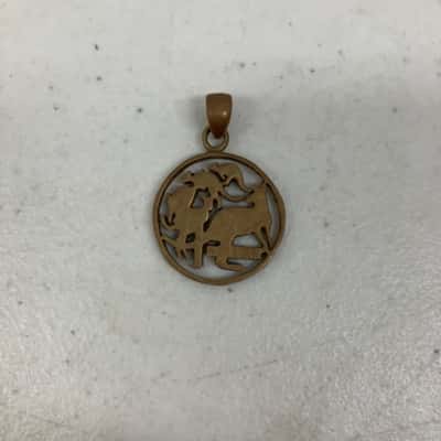 Unisex $1 Coin Replica Coin Pendant