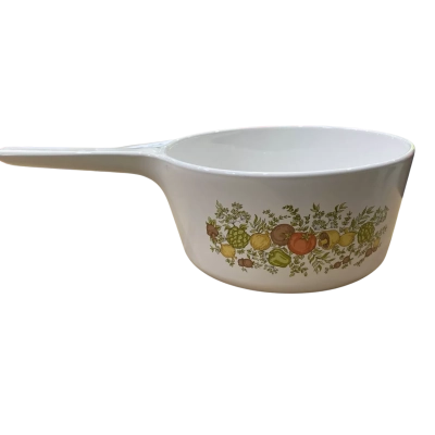 Vintage Corning Ware “Spice of Life” Single Handle Saucepan