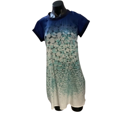 Dannii Minogue Womens  Size 8 Casual Dress Blue / White 