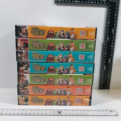 7x The Muppet Show VHS Bundle PreOwned 